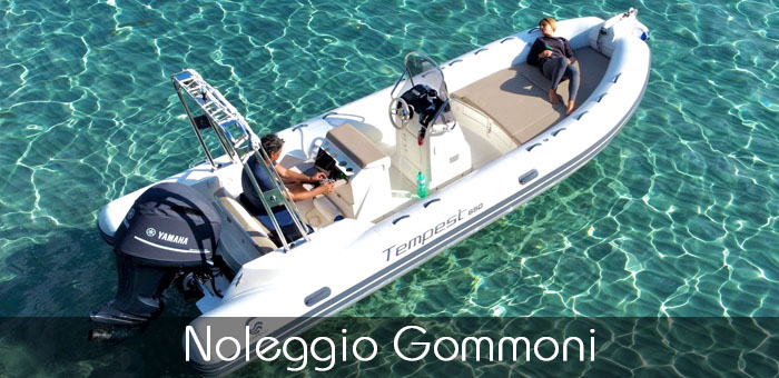 noleggio gommoni